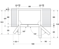 GORENJE NRS9EVX No Frost 179,3cm Srebrna Podajnik Wody Kostkarka - 1256517 - zdjęcie 4